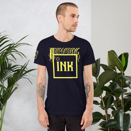 Dimension Ink Style Unisex Short Sleeve Jersey T-Shirt with