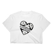 Dimension Ink Love Ink Fine Jersey Short Sleeve Cropped T-Shirt
