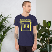 Dimension Ink Style Unisex Short Sleeve Jersey T-Shirt with